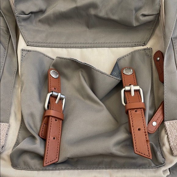 Gray and Brown Backpack - Picture 5 of 5